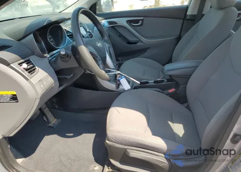 2016 Hyundai Elantra Se from USA, damaged, VIN 5NPDH4AE7GH659752